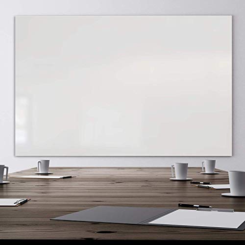 Glas-Whiteboard | Sicherheitsglas | Reinweiß | Rahmenlos | 8 Größen (120x240 cm) - 2